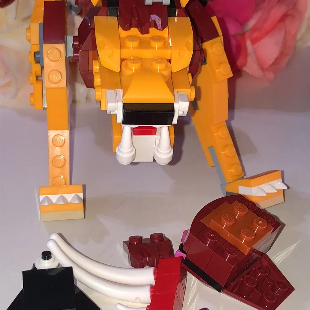 LEGO 31112 Creator Wild Lion 3 In 1 Building Toy 224 Pieces LEGO Lion 🦁